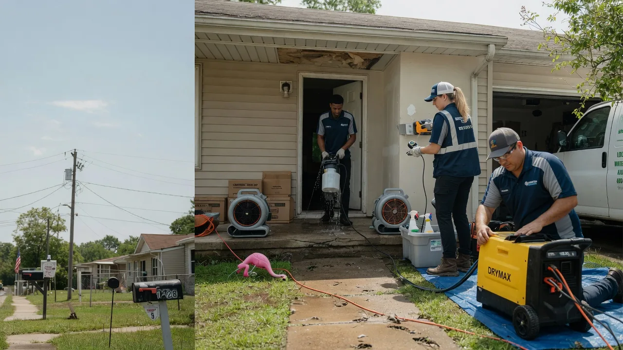 Storm Damage Water Removal in Terrytown, LA near me